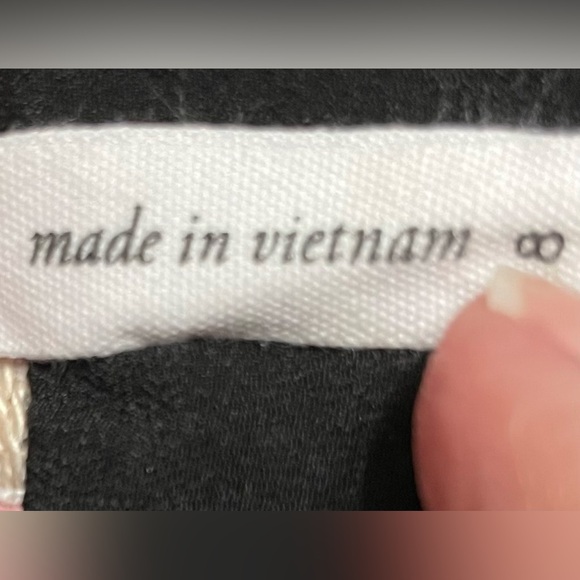 BCBG Generation Houndstooth Fringe Mini Skirt Brown, Cranberry, Plum, Cream sz 8 - Picture 9 of 11